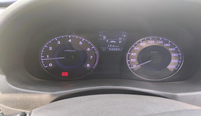 2012 Hyundai Verna FLUIDIC 1.6 VTVT SX, Petrol, Manual, 53,250 km, interior