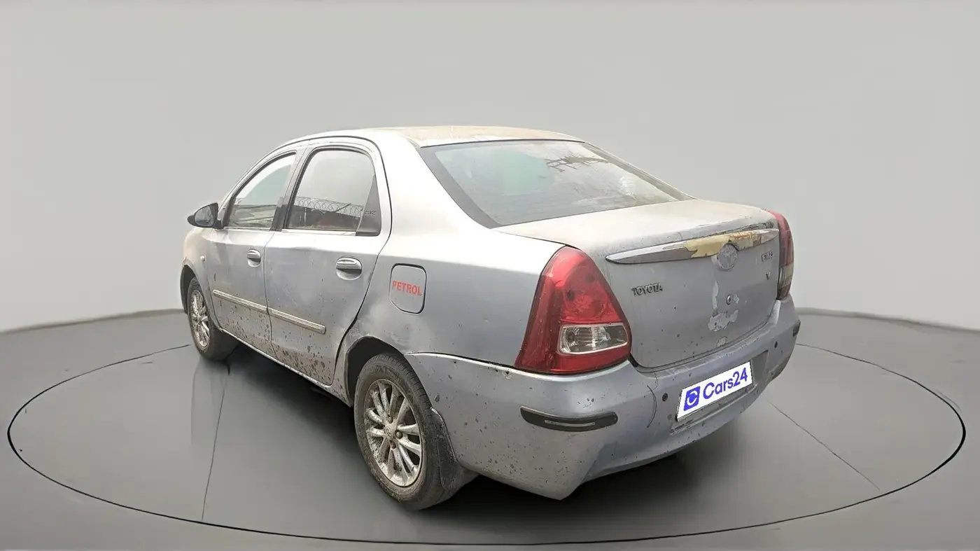 2012 Toyota Etios V, Petrol, Manual, 70,192 km, exterior