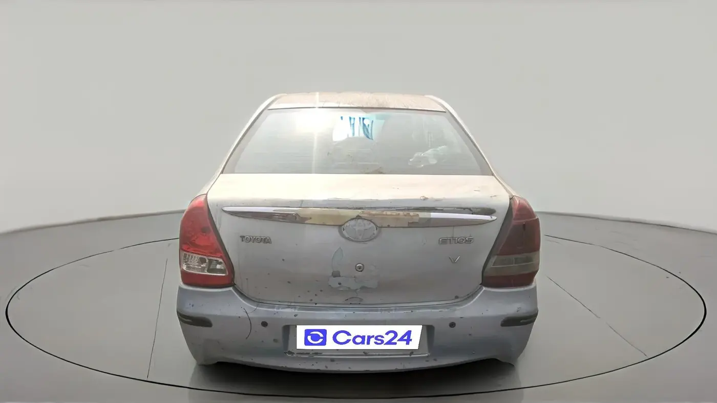 2012 Toyota Etios V, Petrol, Manual, 70,192 km, exterior