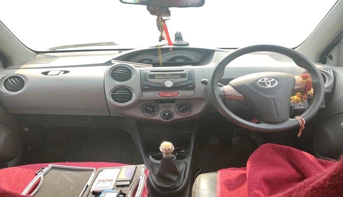 2012 Toyota Etios V, Petrol, Manual, 70,192 km, interior