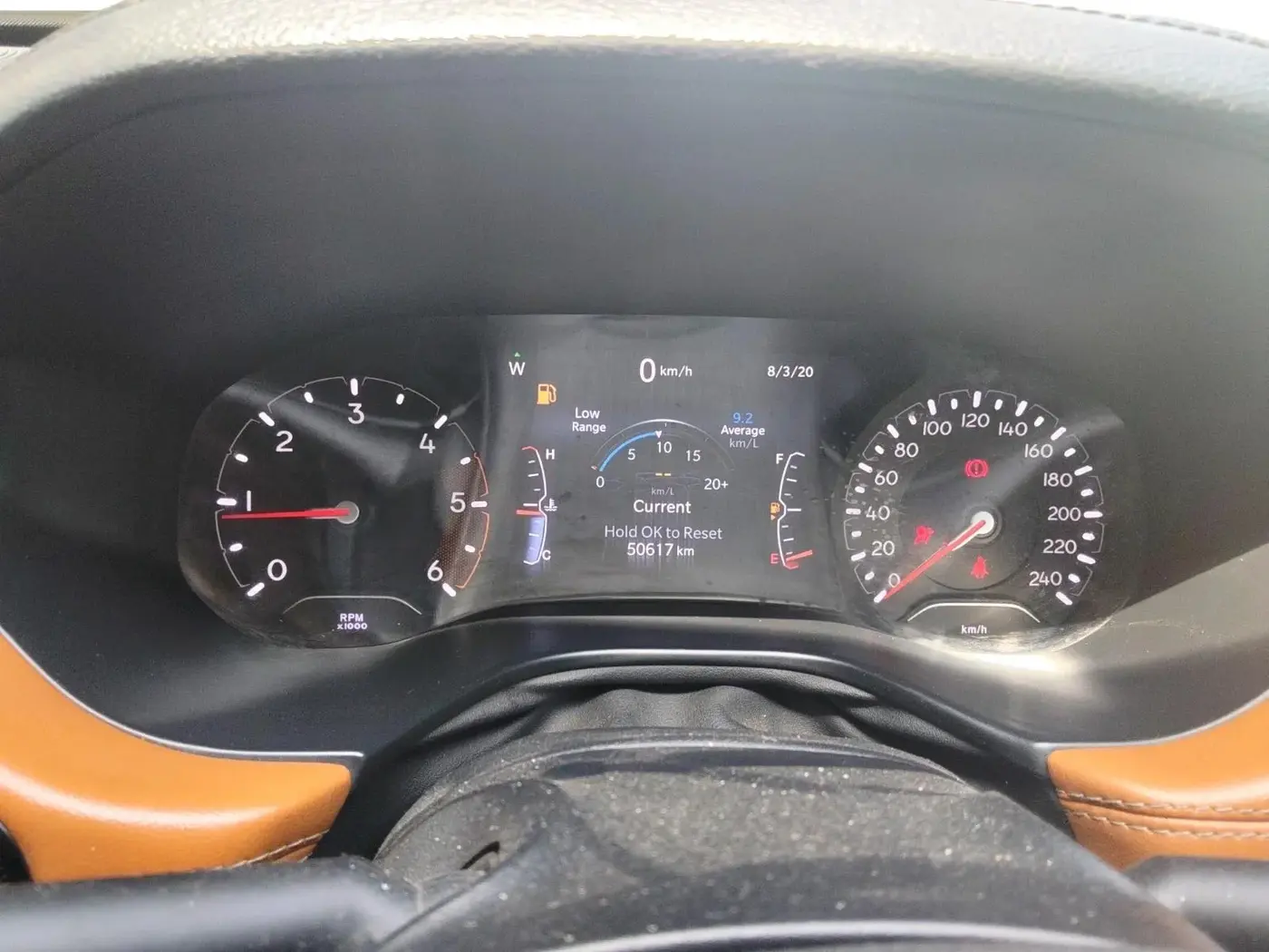 2022 Jeep Compass LIMITED (O) 2.0 DIESEL, Diesel, Manual, 50,617 km, interior