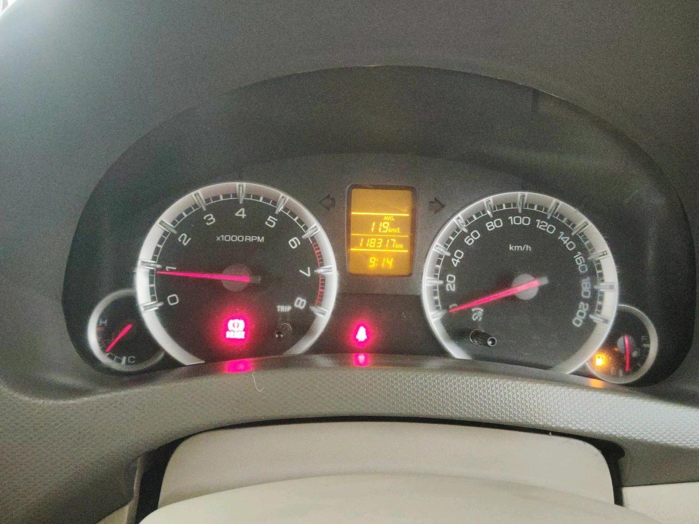 2017 Maruti Ertiga VXI, Petrol, Manual, 1,18,317 km, interior