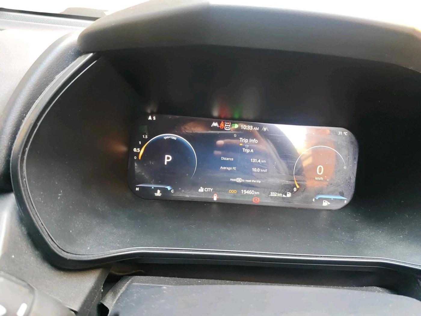 2025 Tata Safari Accomplished X Plus 7 STR Dark Edition AT, Diesel, Automatic, 19,460 km, interior