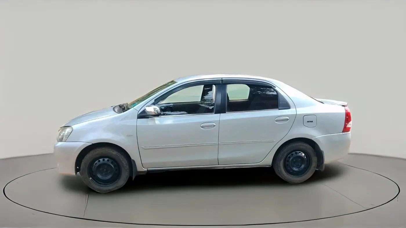 2014 Toyota Etios G, Petrol, Manual, 1,00,463 km, exterior