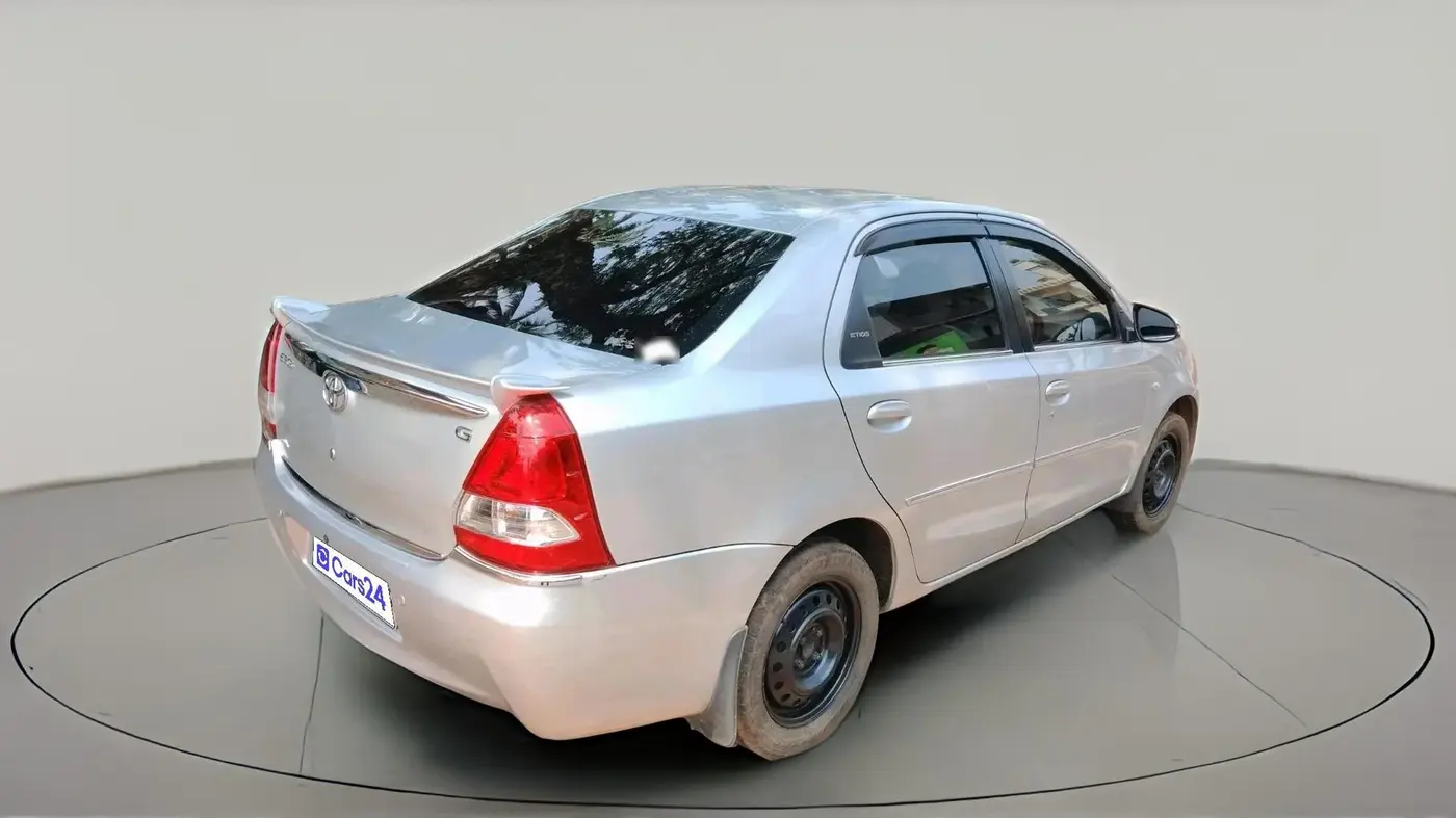 2014 Toyota Etios G, Petrol, Manual, 1,00,463 km, exterior