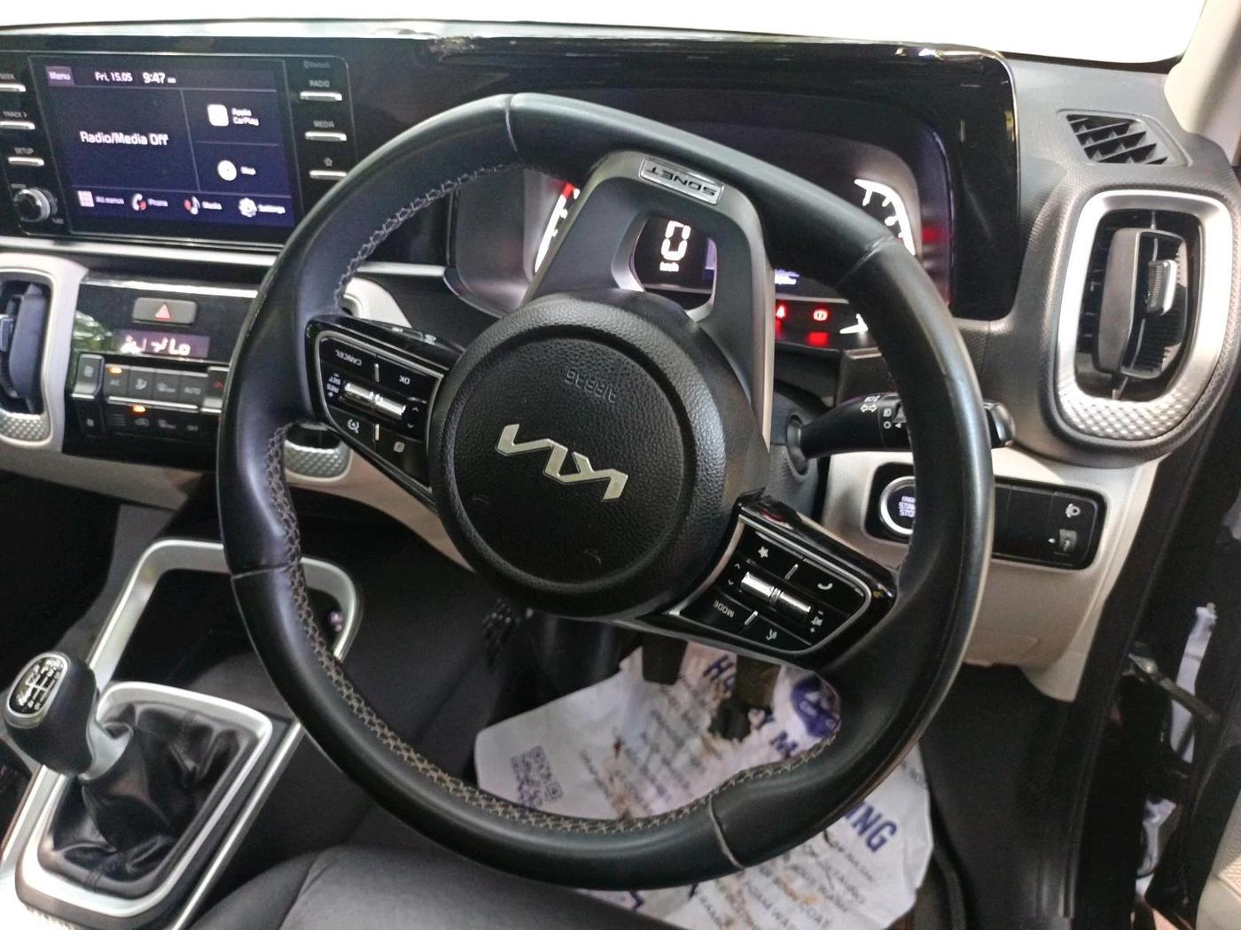 2021 KIA SONET HTX 1.5, Diesel, Manual, 65,220 km, interior