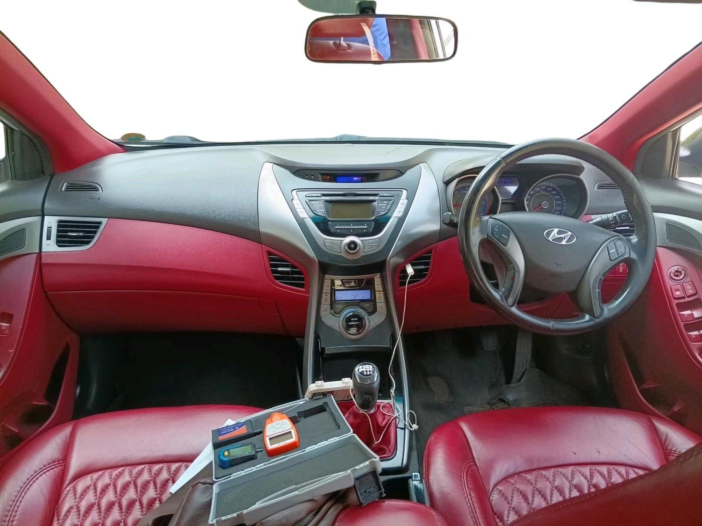 2012 Hyundai New Elantra 1.6 BASE DIESEL, Diesel, Manual, 1,81,436 km, interior