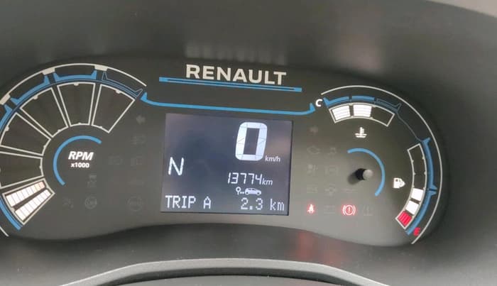 2023 Renault Kwid RXT 1.0 AMT, Petrol, Automatic, 13,774 km, interior