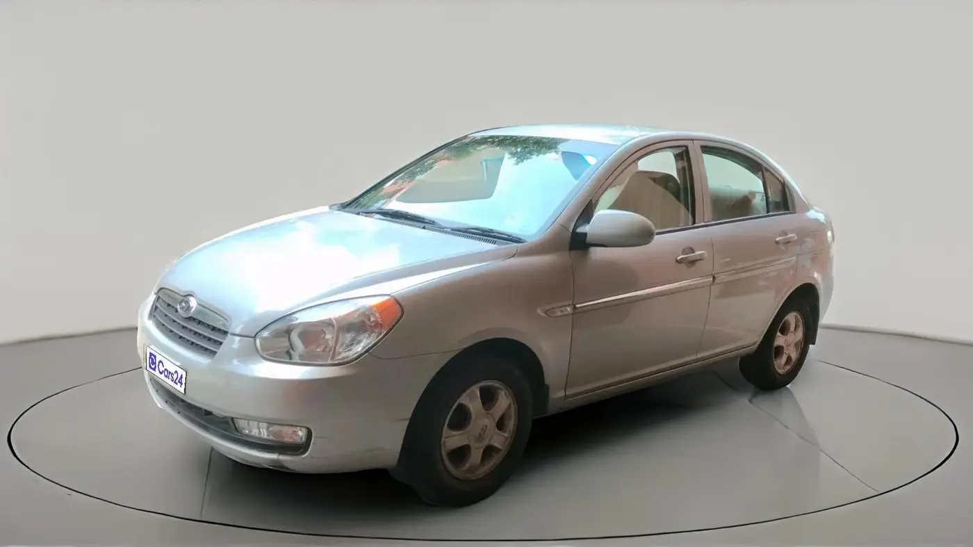 2009 Hyundai Verna  SX 1.6 VTVT, Petrol, Manual, 32,222 km, exterior