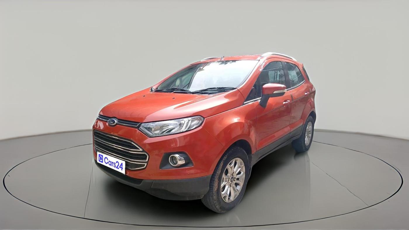 2014 Ford Ecosport TITANIUM 1.0L ECOBOOST, Petrol, Manual, 1,21,298 km, exterior
