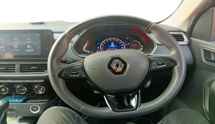 2022 Renault Kiger RXZ TURBO CVT DUAL TONE, Petrol, Automatic, 25,863 km, interior