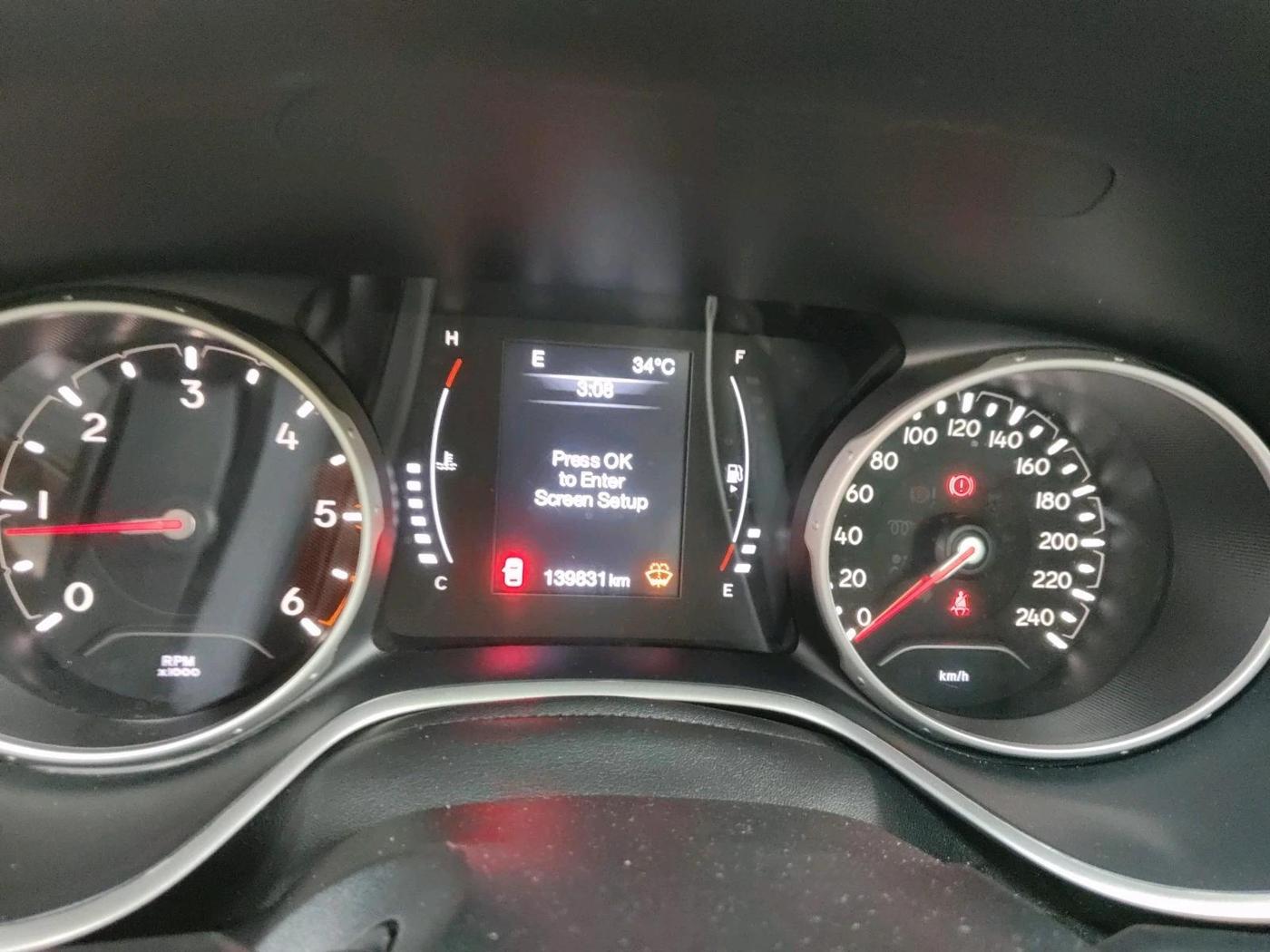 2018 Jeep Compass LIMITED 2.0 DIESEL, Diesel, Manual, 1,39,831 km, interior