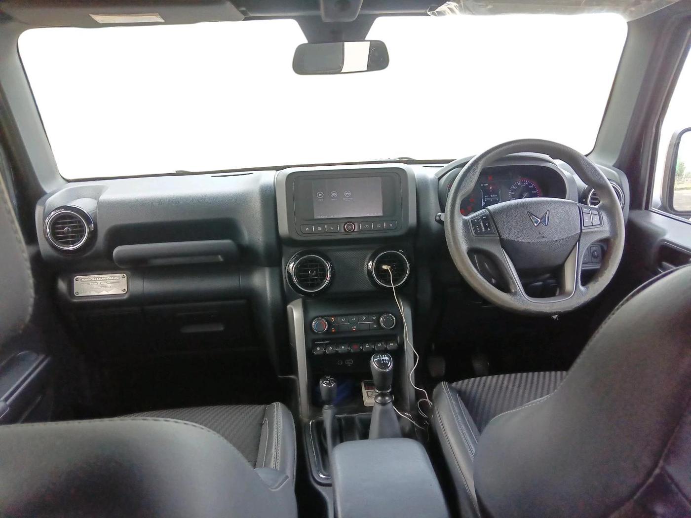 2022 Mahindra Thar LX HARD TOP 4WD MT, Diesel, Manual, 28,977 km, interior