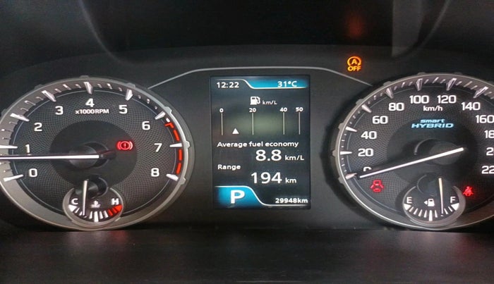 2023 Maruti BREZZA ZXI AT SMART HYBRID, Petrol, Automatic, 29,948 km, interior