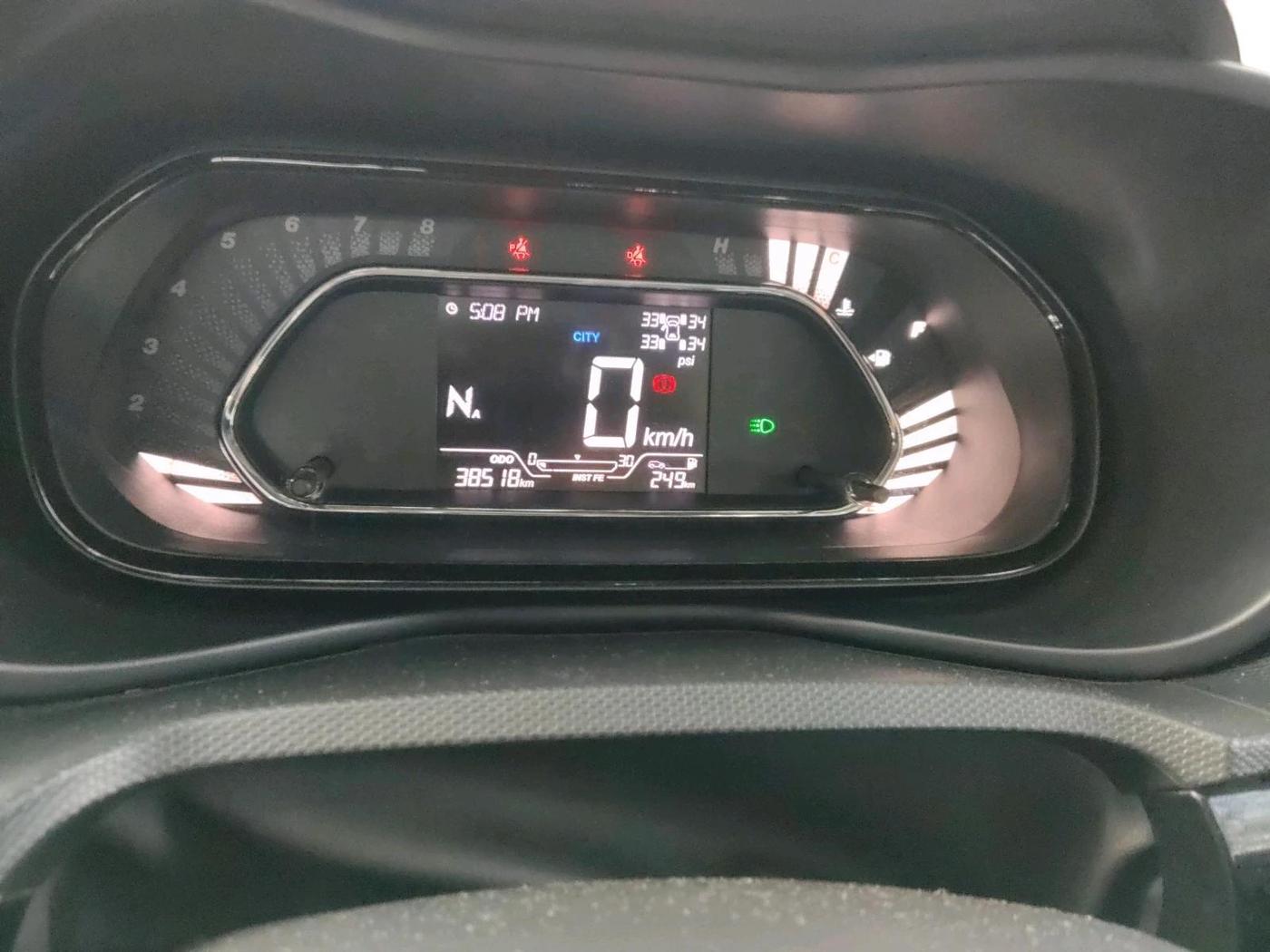 2022 Tata NEXON XZA PLUS (HS) PETROL DARK EDITION, Petrol, Automatic, 38,518 km, interior