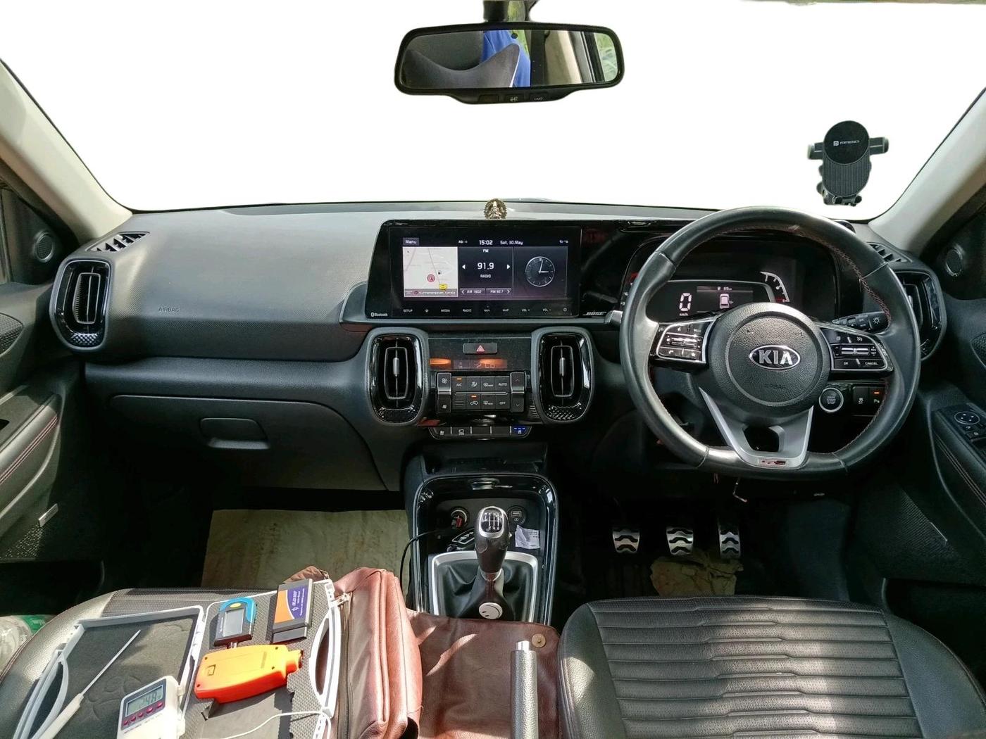 2021 KIA SONET GTX PLUS 1.5, Diesel, Manual, 1,28,542 km, interior