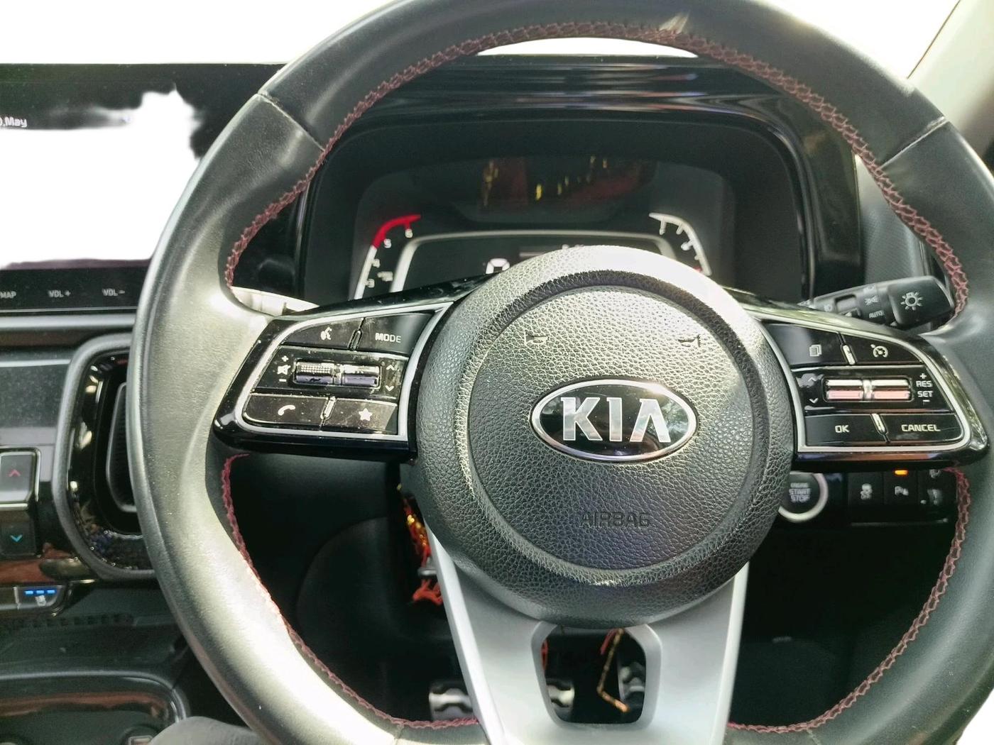 2021 KIA SONET GTX PLUS 1.5, Diesel, Manual, 1,28,542 km, interior