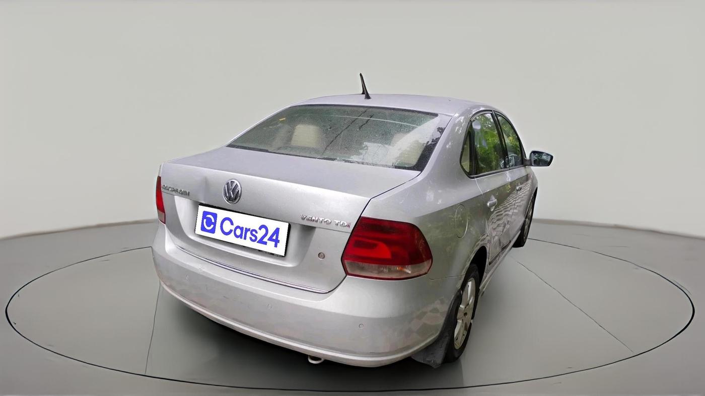 2012 Volkswagen Vento HIGHLINE DIESEL 1.6, Diesel, Manual, 1,54,755 km, exterior