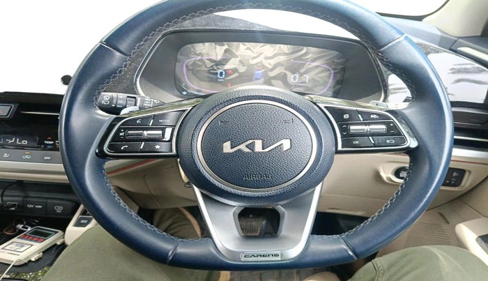 2023 KIA CARENS LUXURY PLUS 1.4 PETROL DCT 7 STR, Petrol, Automatic, 27,196 km, interior