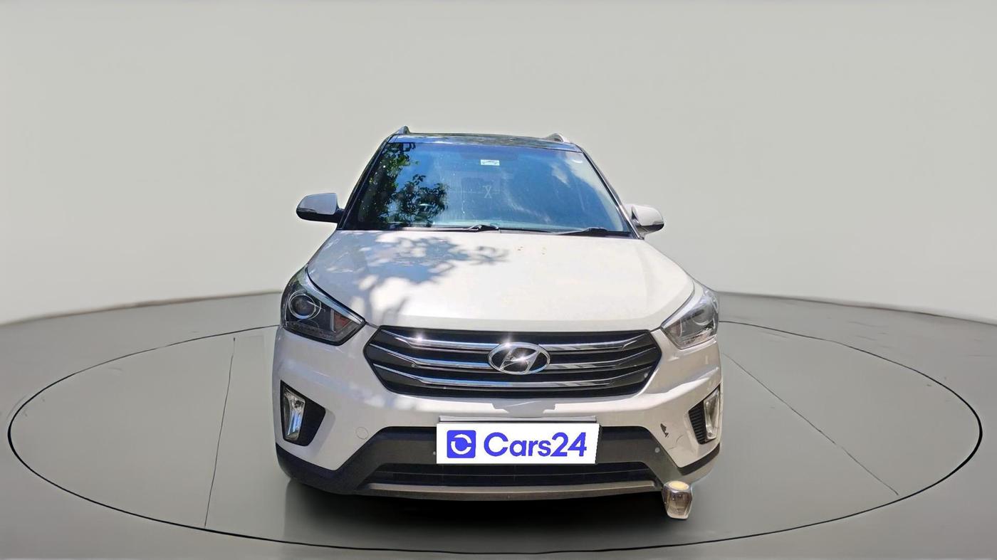 2017 Hyundai Creta SX PLUS AT 1.6 DIESEL, Diesel, Automatic, 1,00,369 km, exterior