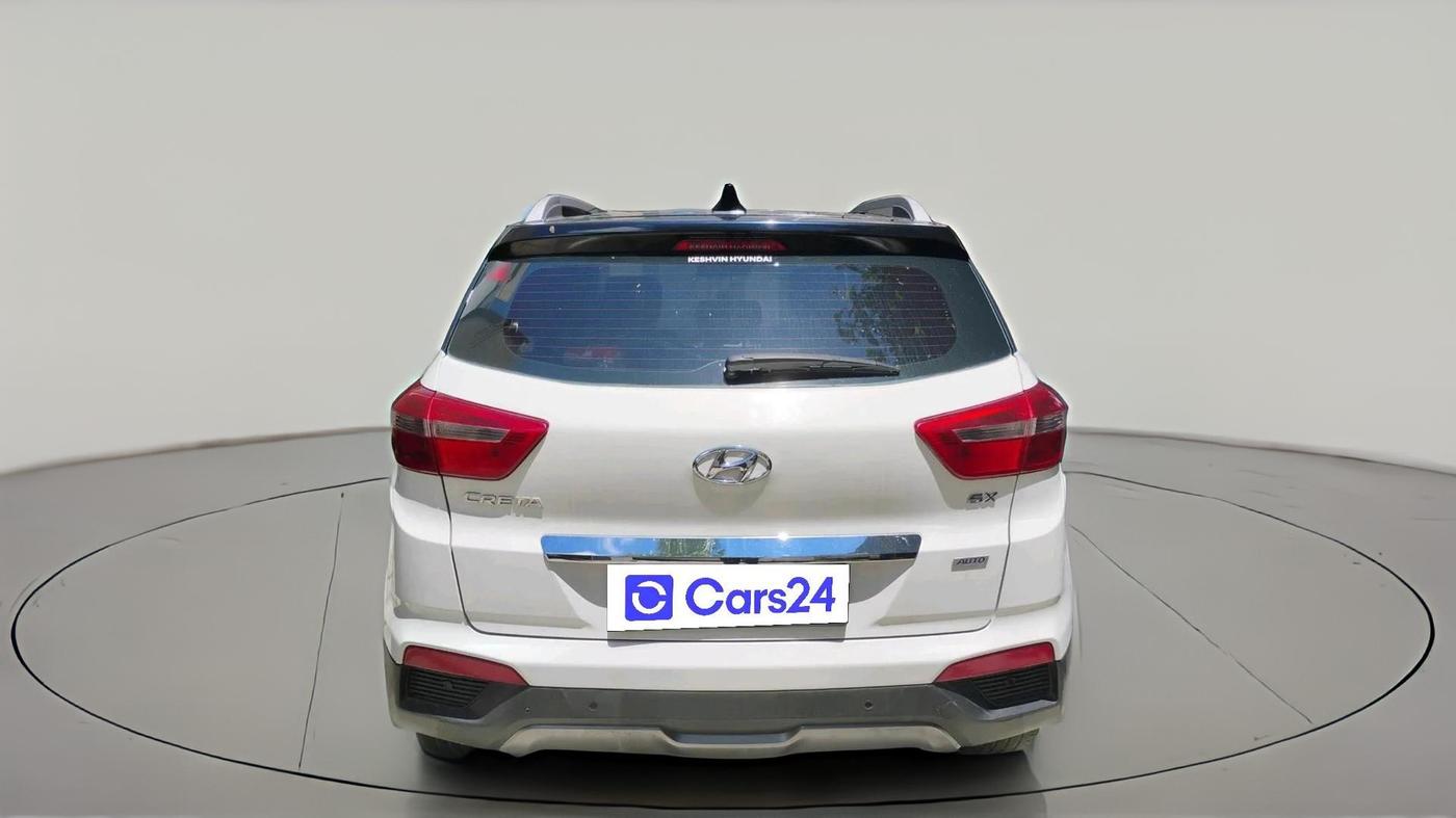 2017 Hyundai Creta SX PLUS AT 1.6 DIESEL, Diesel, Automatic, 1,00,369 km, exterior