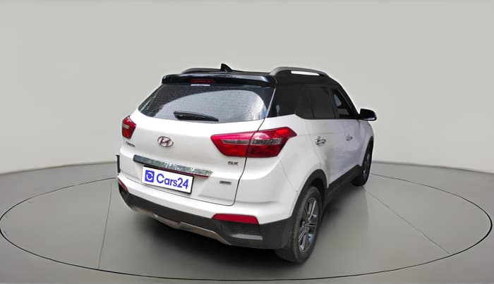 2017 Hyundai Creta SX PLUS AT 1.6 DIESEL, Diesel, Automatic, 1,00,369 km, exterior