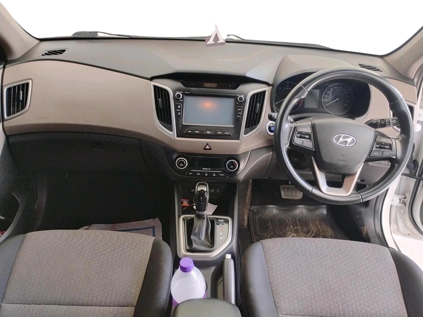 2017 Hyundai Creta SX PLUS AT 1.6 DIESEL, Diesel, Automatic, 1,00,369 km, interior