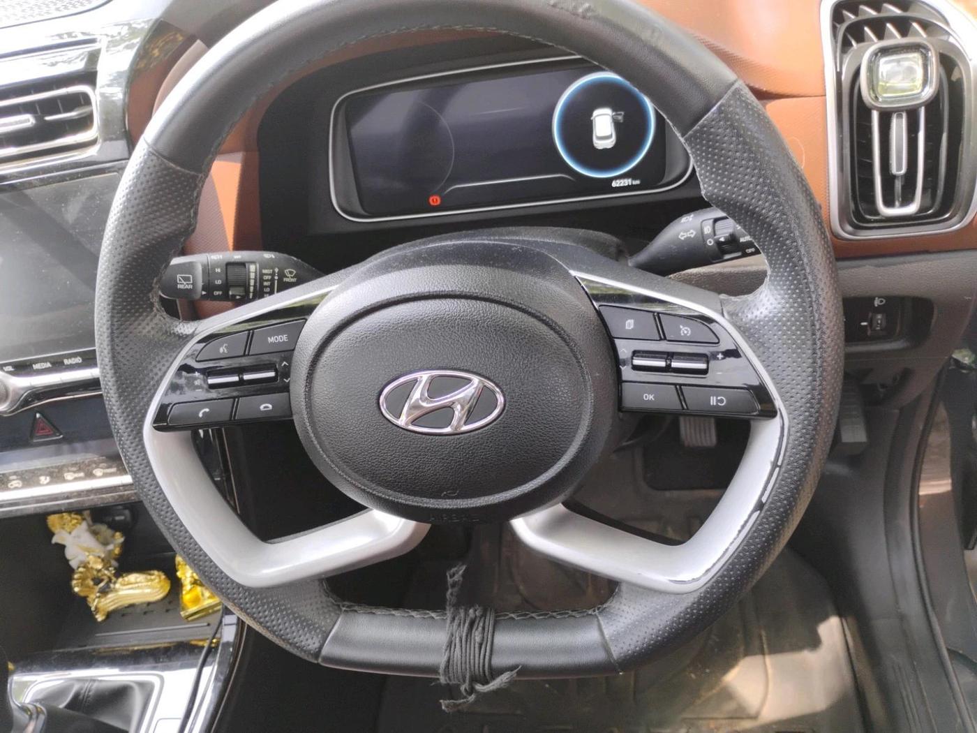 2021 Hyundai ALCAZAR PLATINUM 1.5 MT 7STR, Diesel, Manual, 65,471 km, interior
