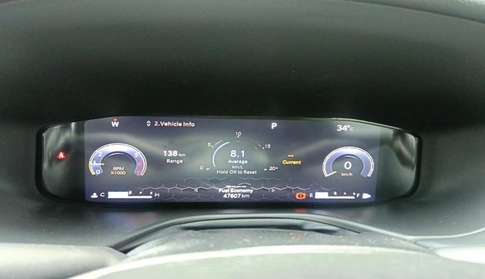 2022 Jeep Compass MODEL S (O) 1.4 PETROL DCT, Petrol, Automatic, 47,607 km, interior