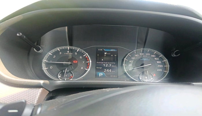 2023 Maruti BREZZA ZXI + AT SMART HYBRID, Petrol, Automatic, 18,528 km, interior