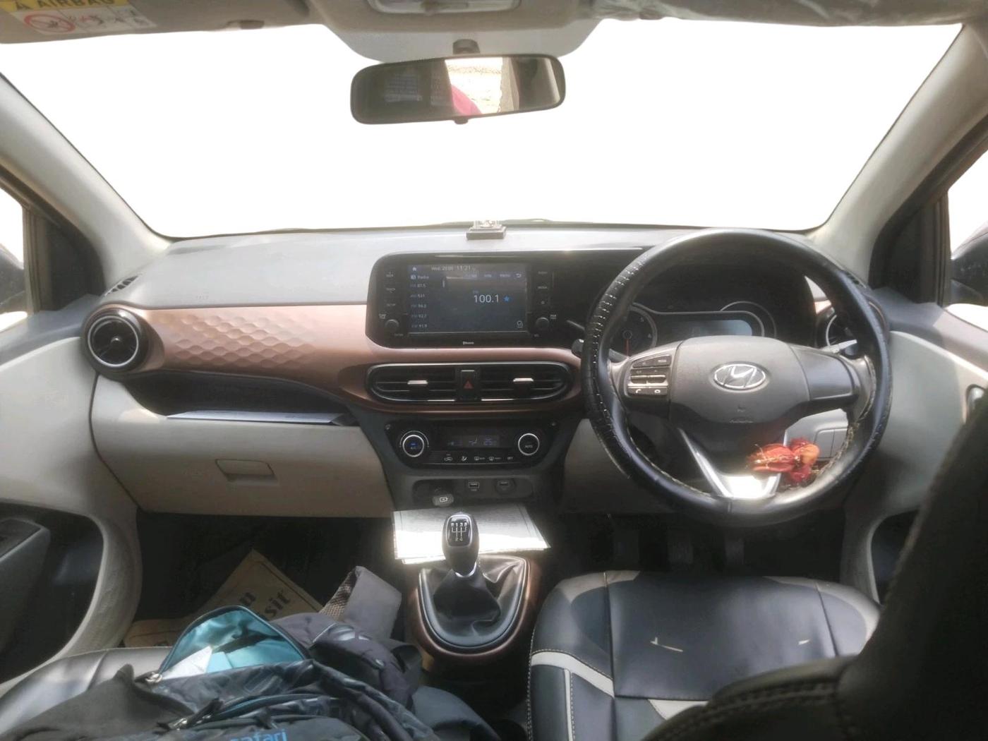 2020 Hyundai AURA SX 1.2 (O) CRDI, Diesel, Manual, 64,682 km, interior