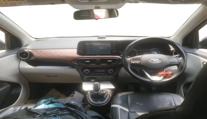 2020 Hyundai AURA SX 1.2 (O) CRDI, Diesel, Manual, 64,682 km, interior