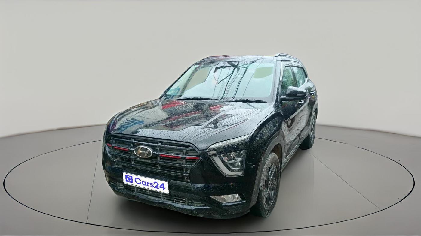 2023 Hyundai Creta S PLUS KNIGHT 1.5 DIESEL, Diesel, Manual, 1,29,745 km, exterior