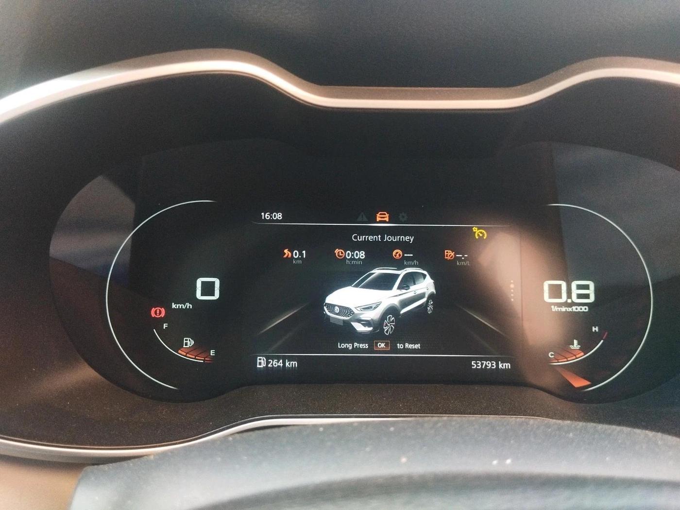 2021 MG ASTOR SHARP 1.5 MT, Petrol, Manual, 53,793 km, interior
