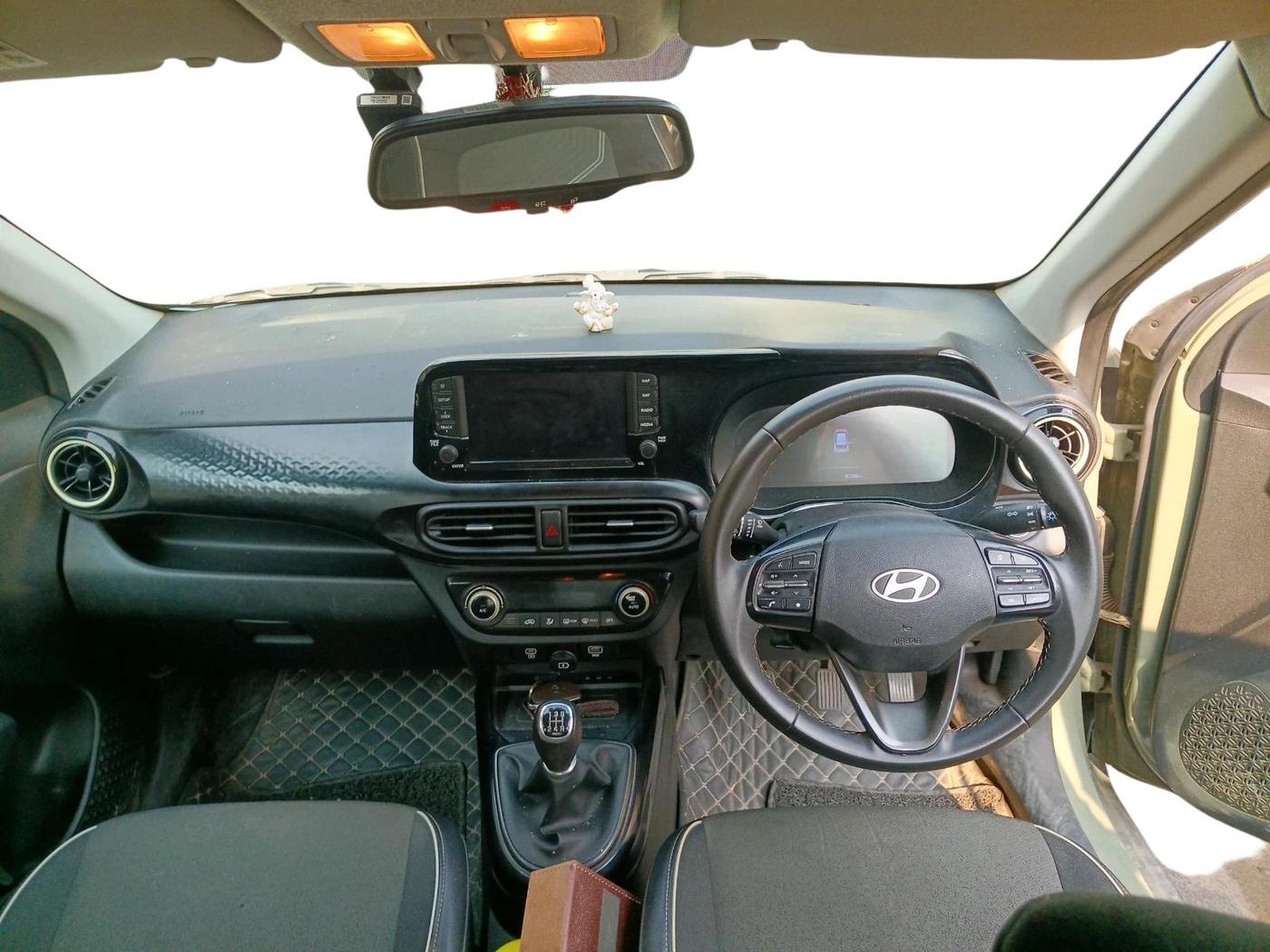 2023 Hyundai EXTER SX (O) CONNECT 1.2 MT DUAL TONE, Petrol, Manual, 80,288 km, interior