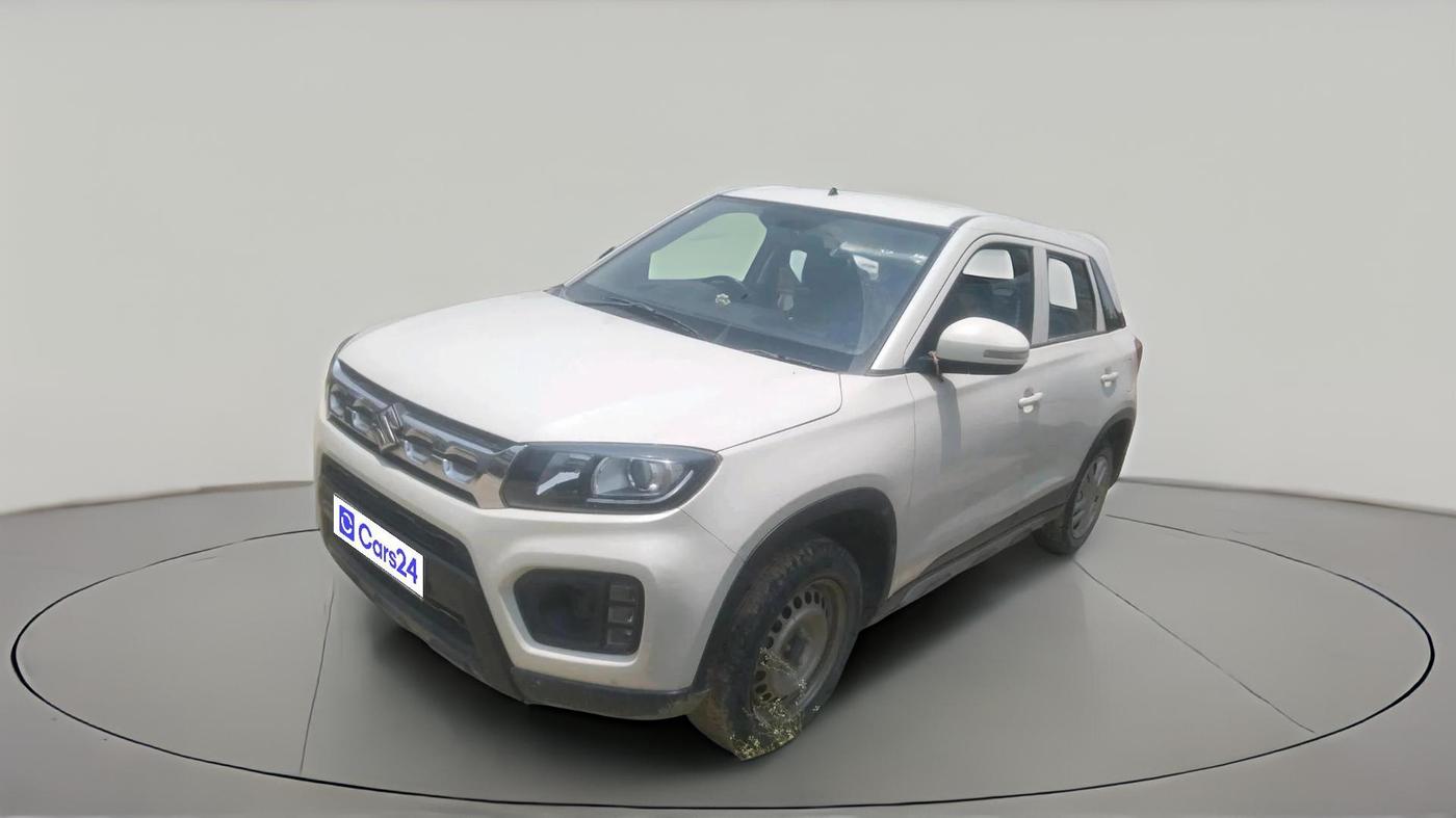 2021 Maruti Vitara Brezza LXI, Petrol, Manual, 80,984 km, exterior