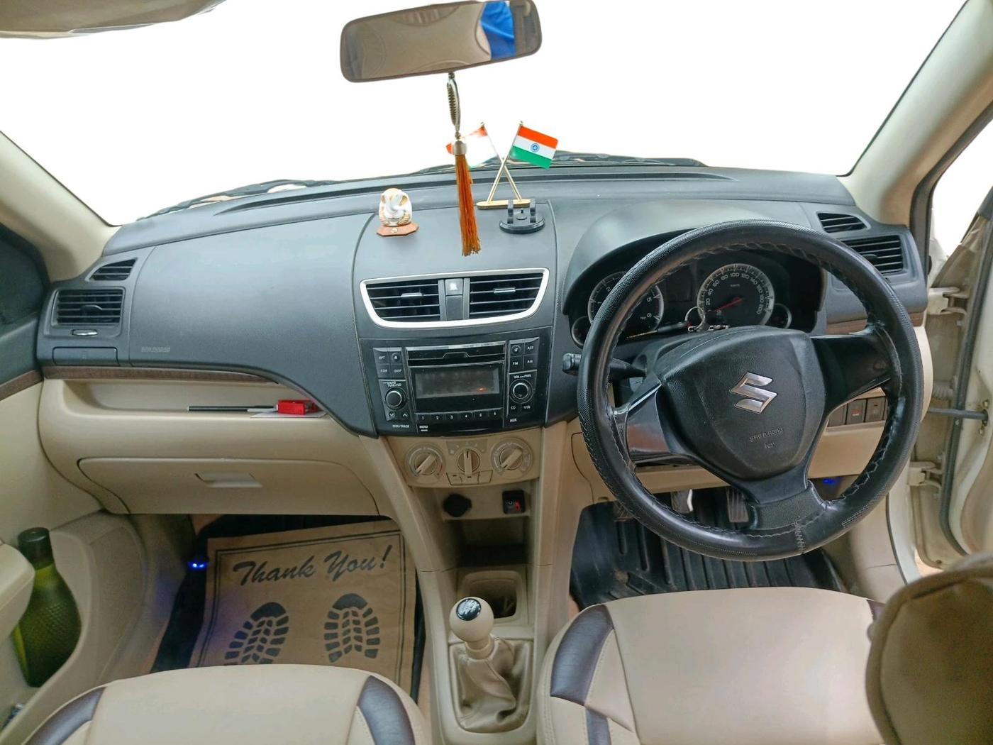 2016 Maruti Swift Dzire VDI (O), Diesel, Manual, 2,24,949 km, interior