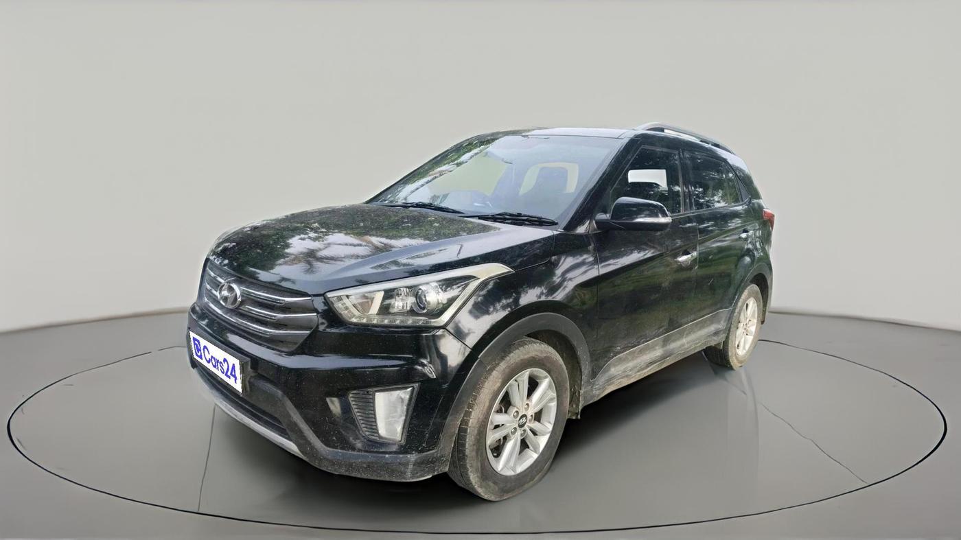 2016 Hyundai Creta SX PLUS 1.6 PETROL, Petrol, Manual, 1,01,334 km, exterior