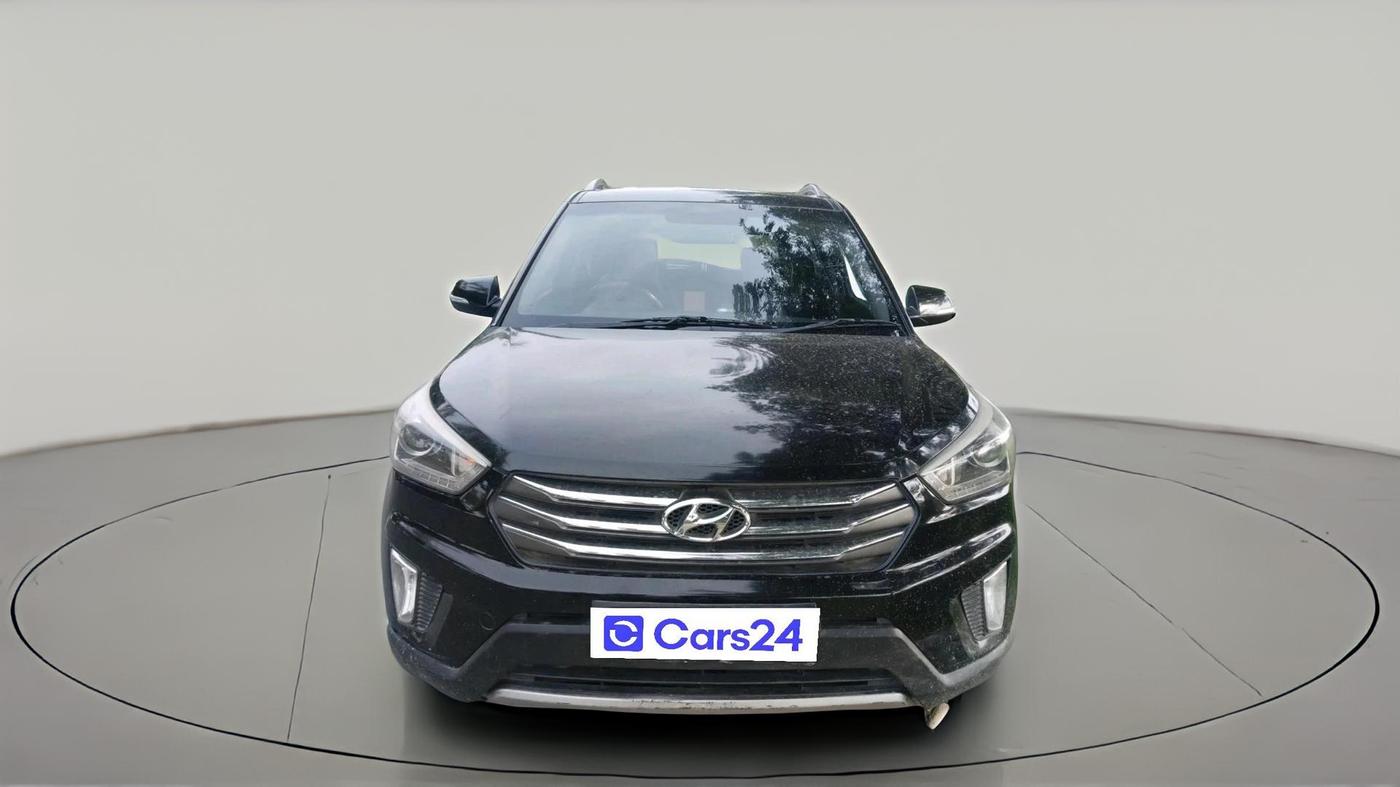 2016 Hyundai Creta SX PLUS 1.6 PETROL, Petrol, Manual, 1,01,334 km, exterior