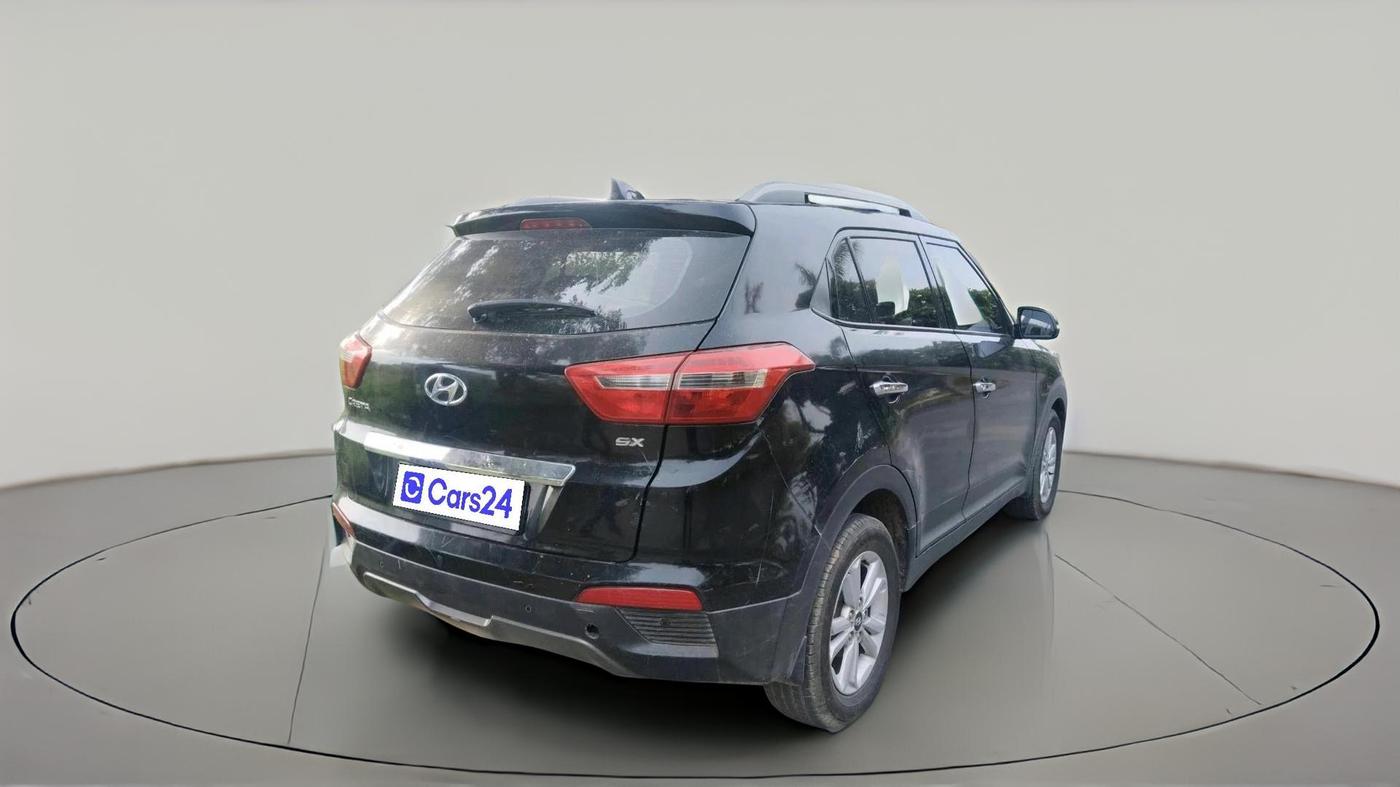 2016 Hyundai Creta SX PLUS 1.6 PETROL, Petrol, Manual, 1,01,334 km, exterior