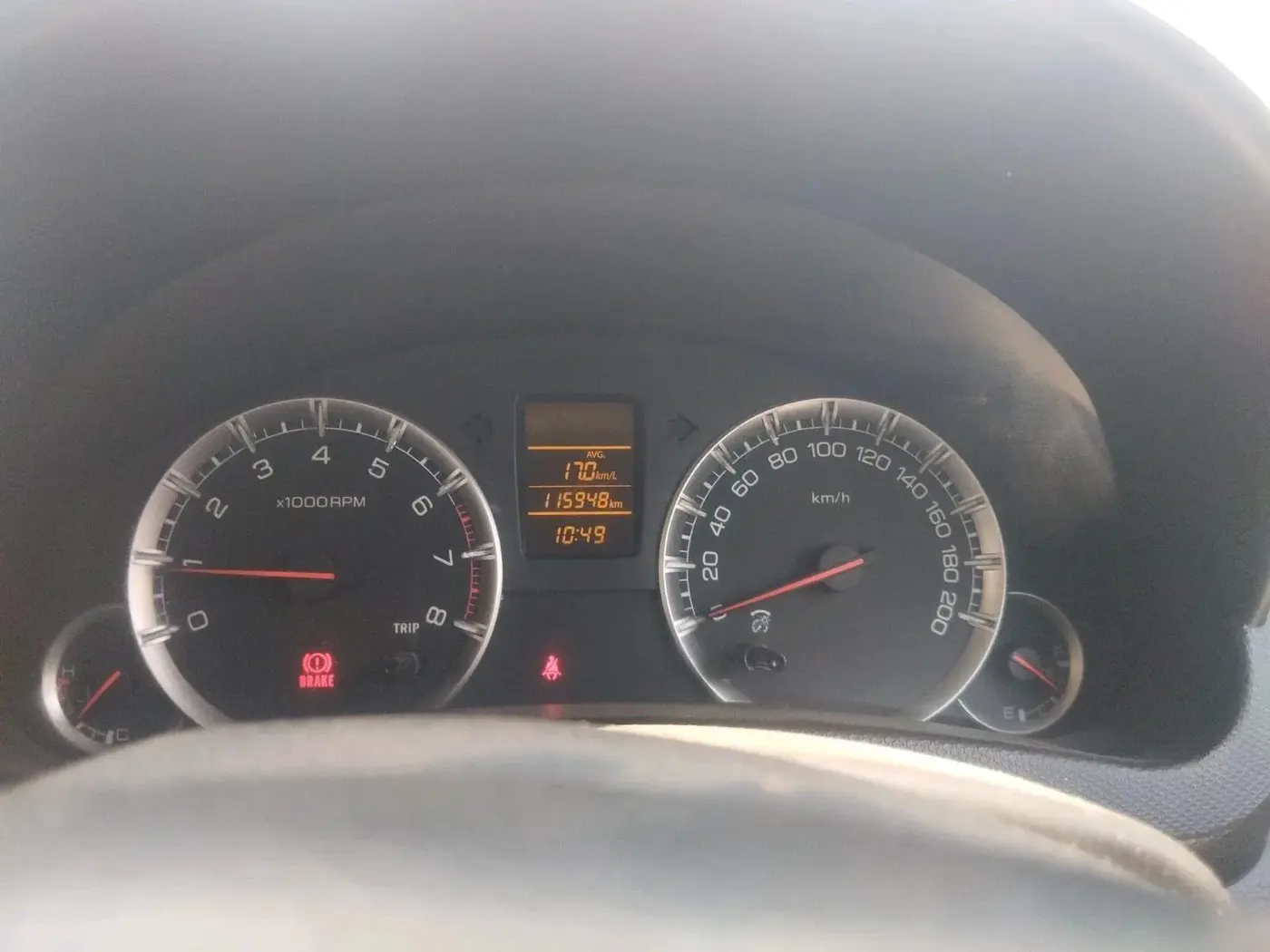 2015 Maruti Swift VXI, Petrol, Manual, 1,15,948 km, interior