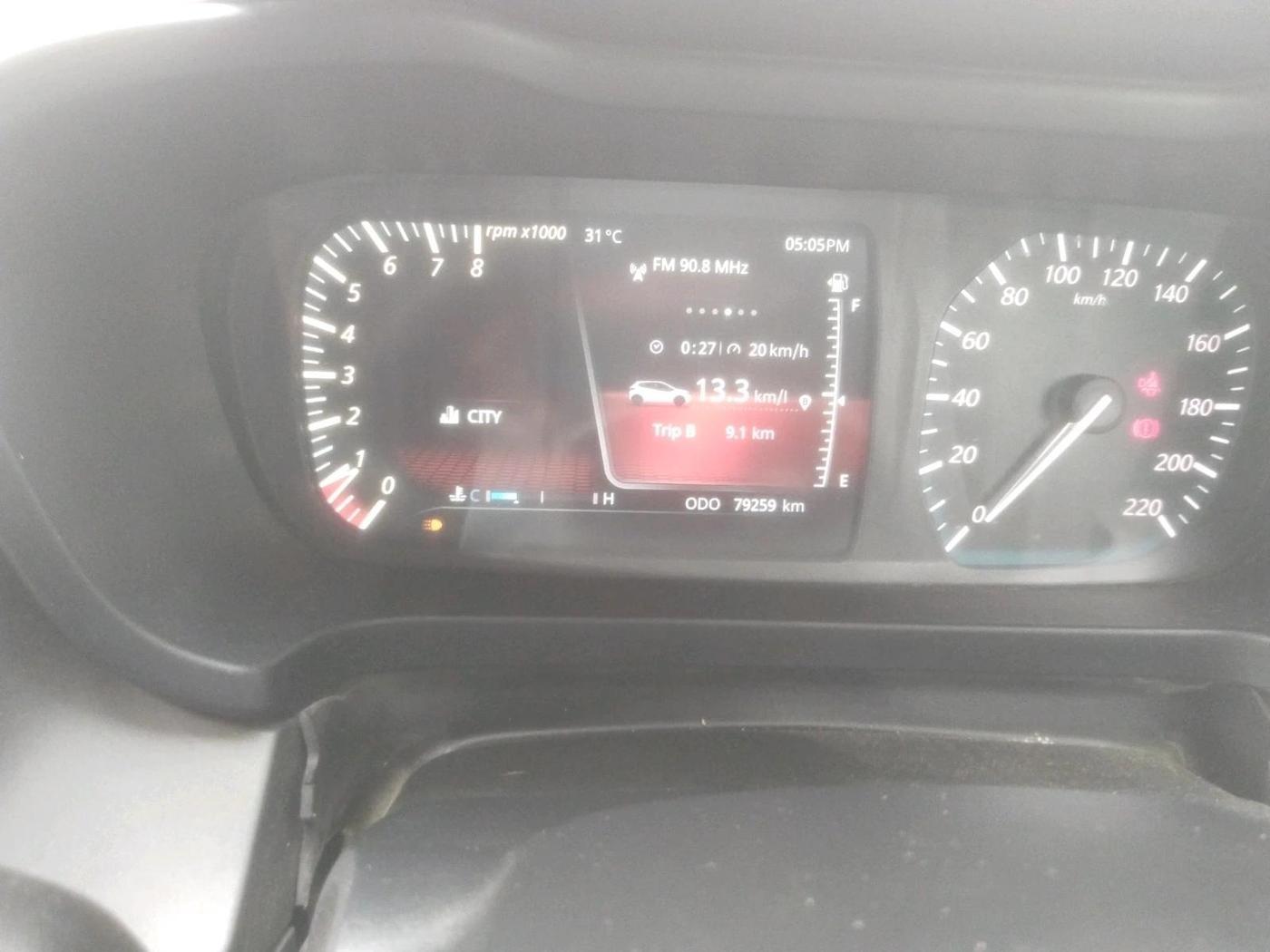 2020 Tata ALTROZ XZ PETROL, Petrol, Manual, 79,259 km, interior