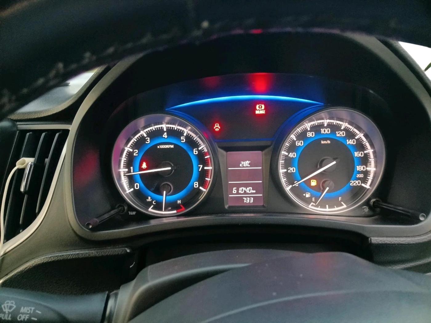 2020 Maruti Baleno DELTA PETROL 1.2, Petrol, Manual, 61,040 km, interior