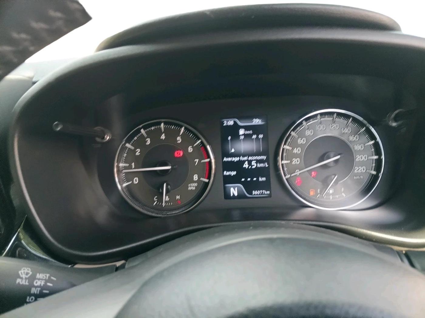 2023 Toyota Glanza V AMT, Petrol, Automatic, 36,077 km, interior