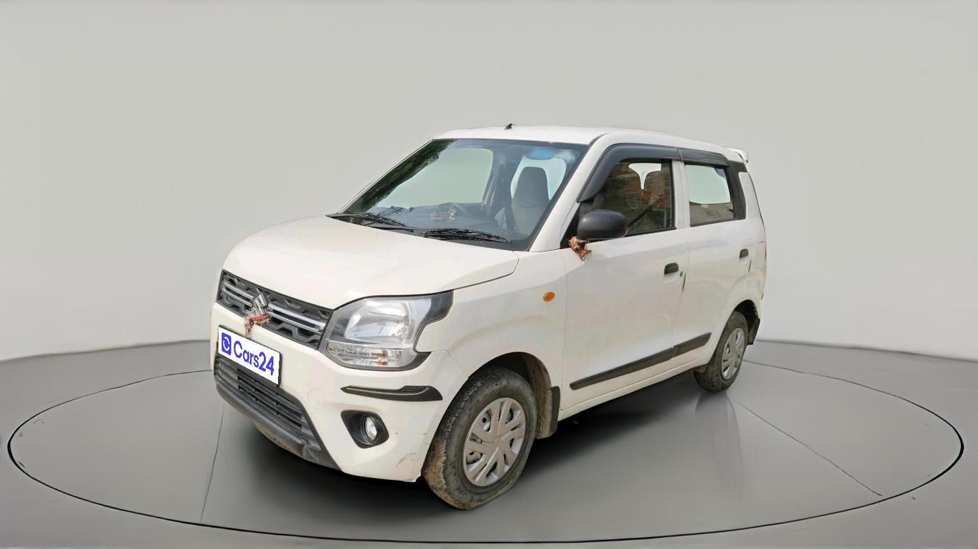2019 Maruti New Wagon-R LXI CNG (O) 1.0, CNG, Manual, 75,605 km, exterior