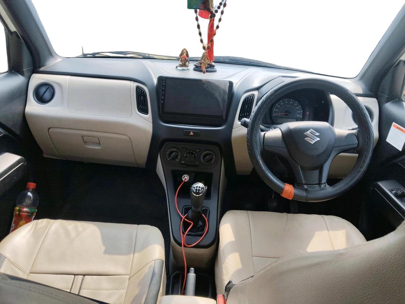 2019 Maruti New Wagon-R LXI CNG (O) 1.0, CNG, Manual, 75,605 km, interior
