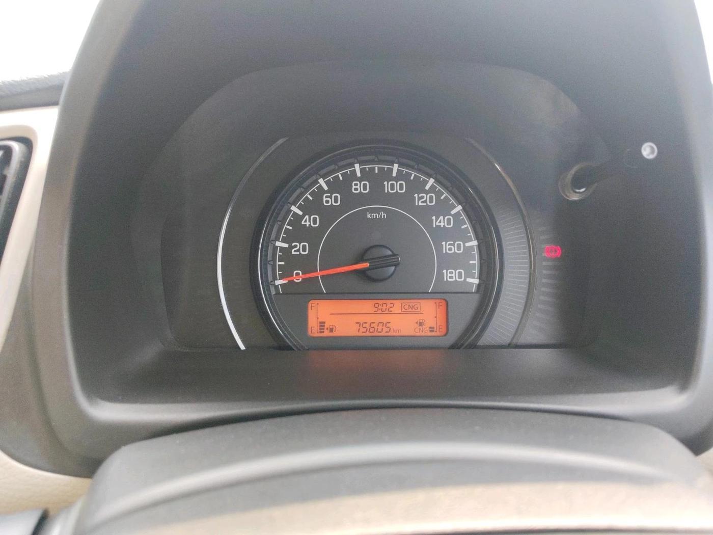 2019 Maruti New Wagon-R LXI CNG (O) 1.0, CNG, Manual, 75,605 km, interior