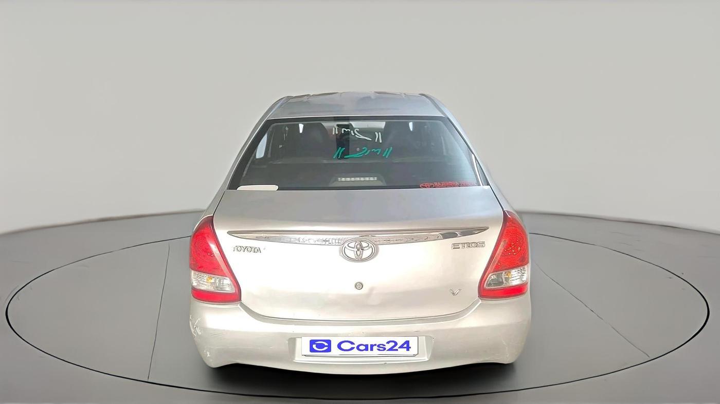 2011 Toyota Etios V, Petrol, Manual, 74,547 km, exterior