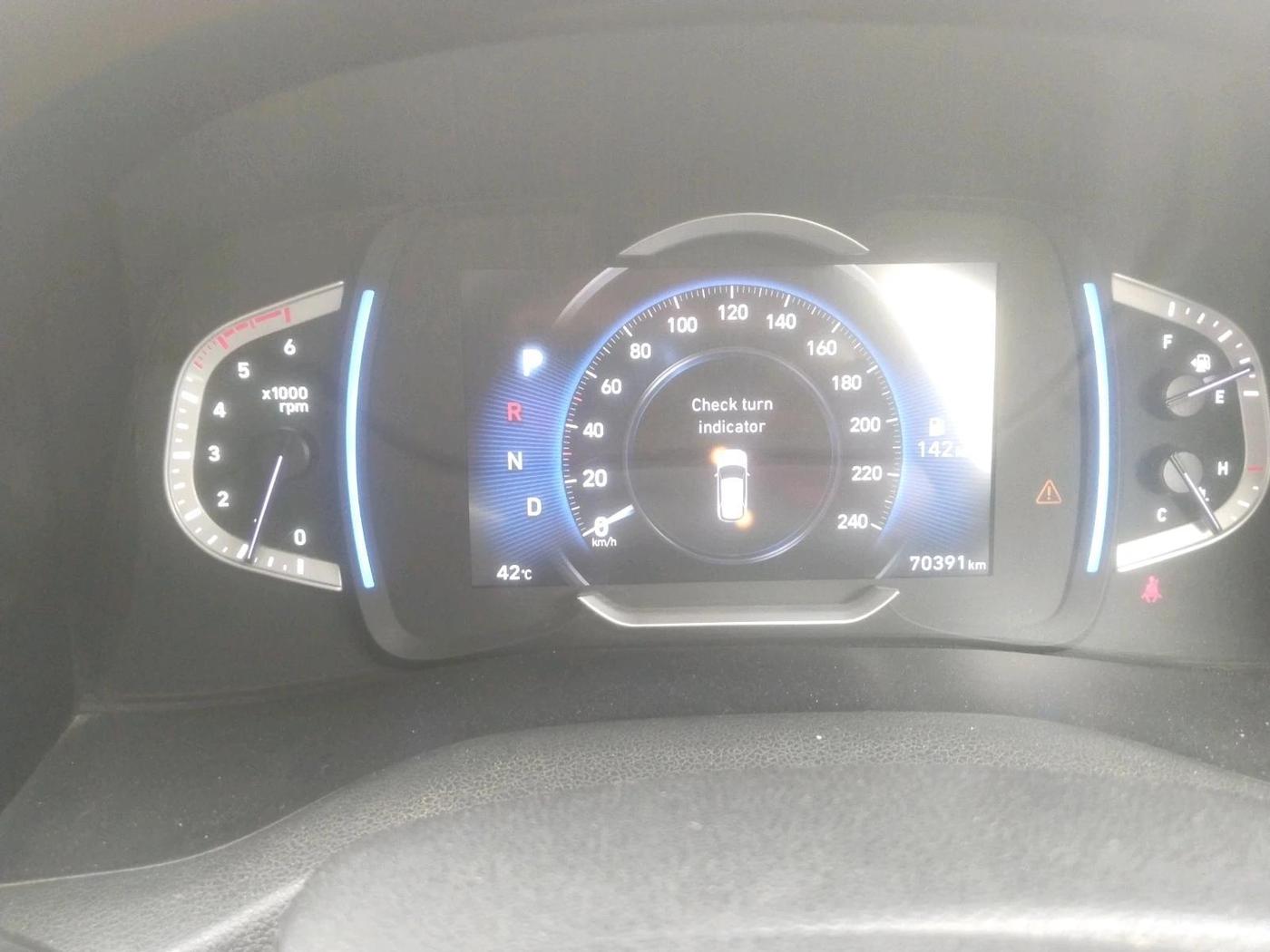 2021 Hyundai ALCAZAR PRESTIGE(O) 1.5 AT 7STR, Diesel, Automatic, 70,391 km, interior