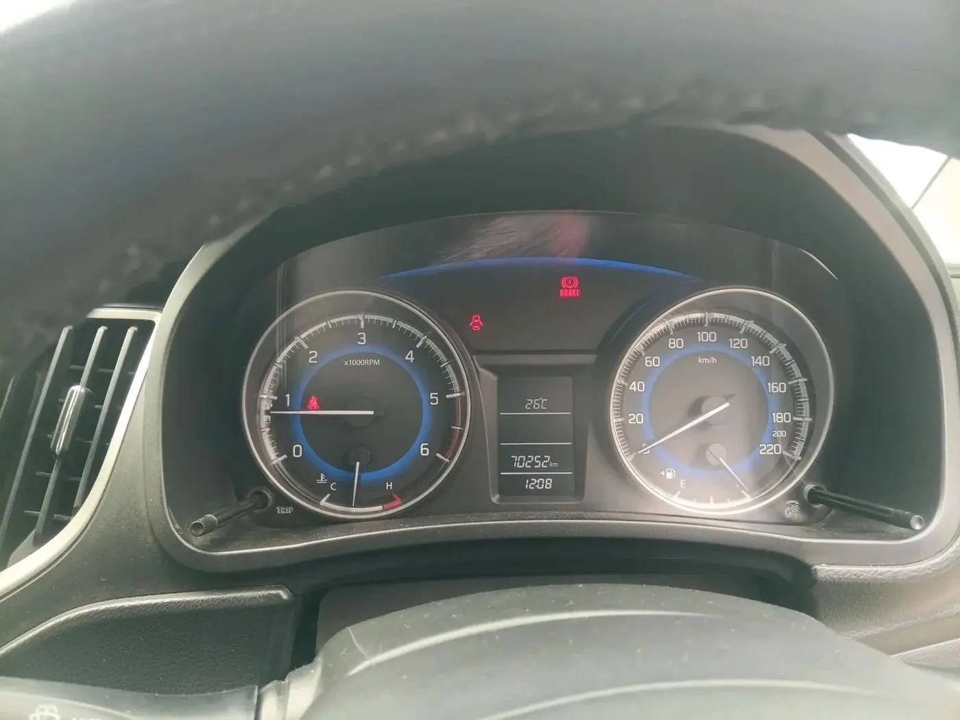 2019 Maruti Baleno DELTA DIESEL 1.3, Diesel, Manual, 70,252 km, interior